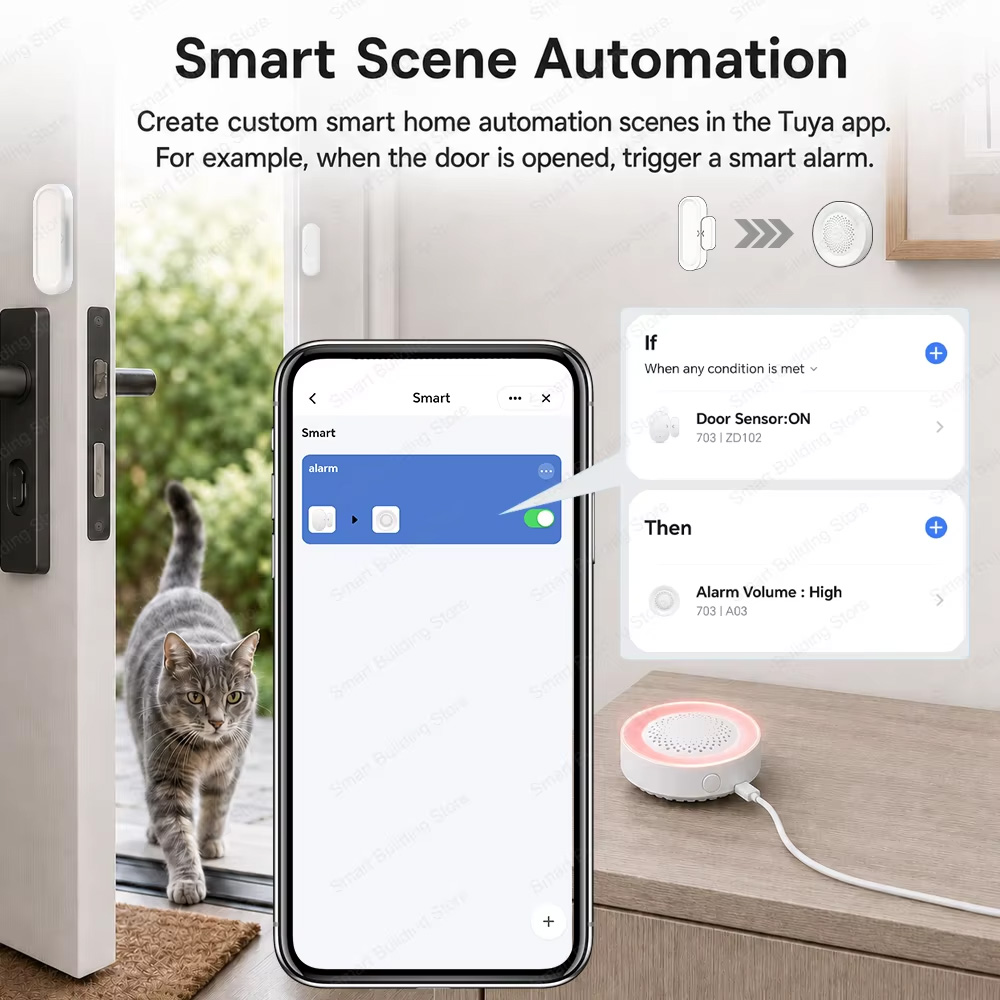Tuya Zigbee 3.0 Door Window Se - Smart Home Yandex 评论和价格
