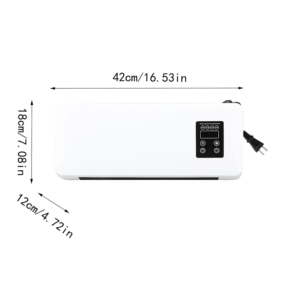 1500W Wall-mounted Electric In - Smart Bathroom Fan 评论和价格