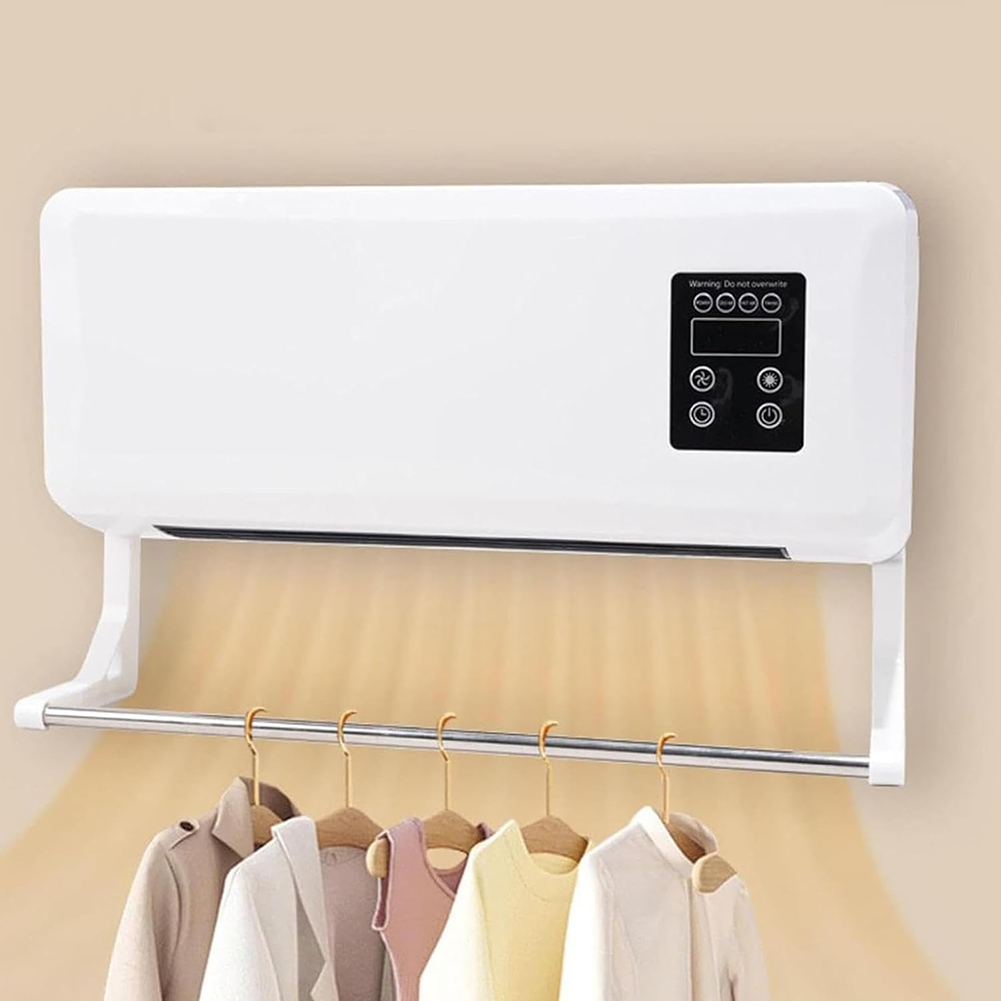 1500W Wall-mounted Electric In - Smart Bathroom Fan 评论和价格
