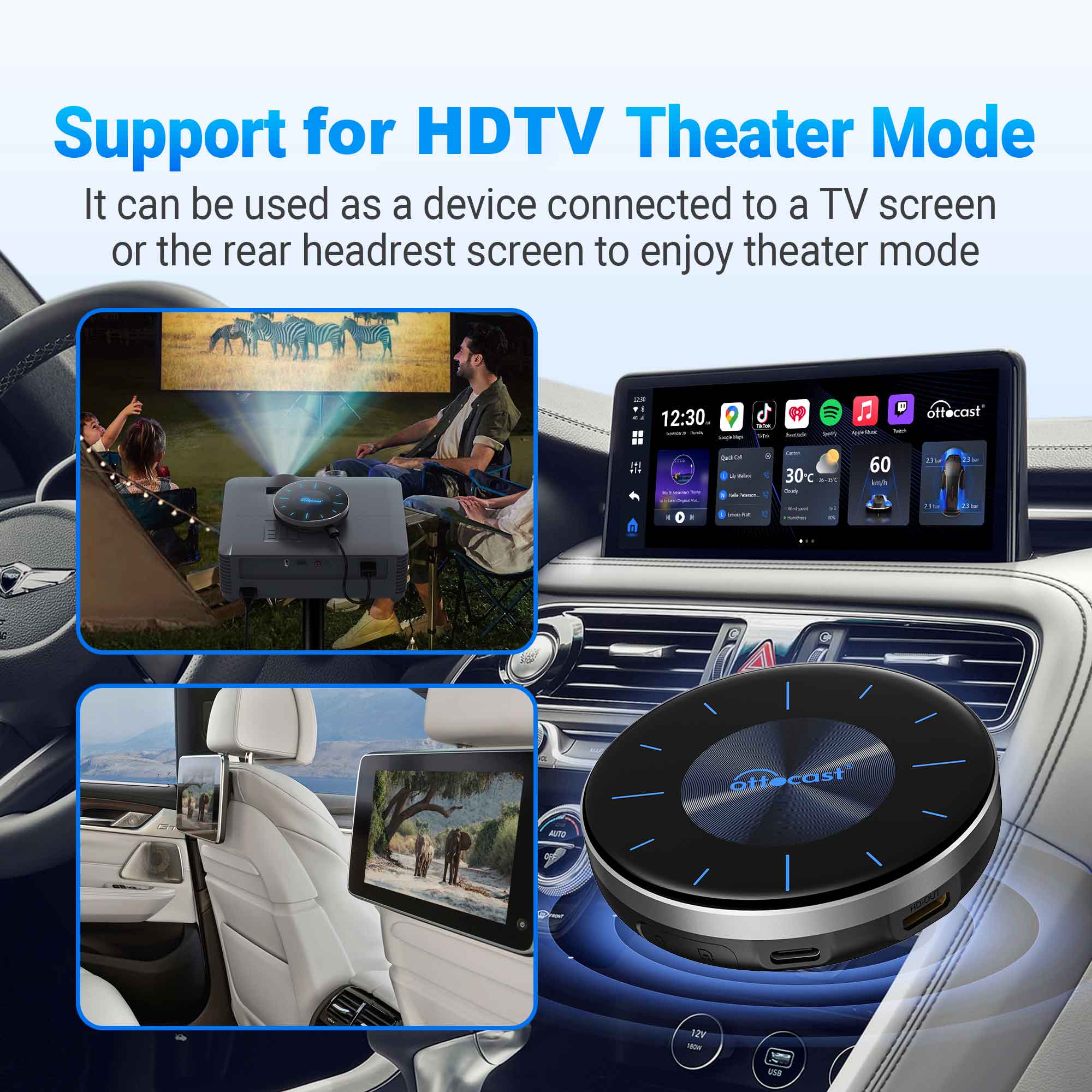OTTOCAST P3 OttoAibox CarPlay  - Smart Home Tv 评论和价格