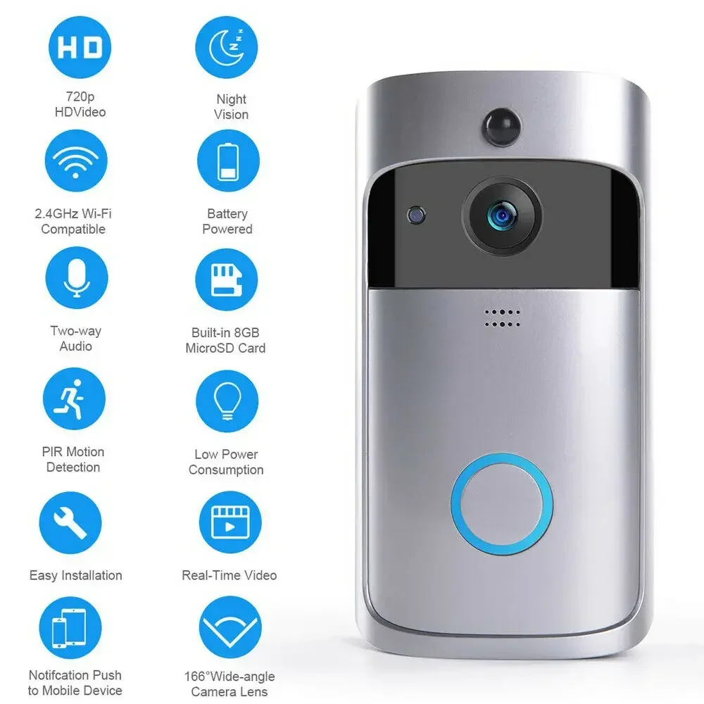 720P HD Smart Home Wireless WI - Smart Home Video Doorphone Ezviz 评论和价格