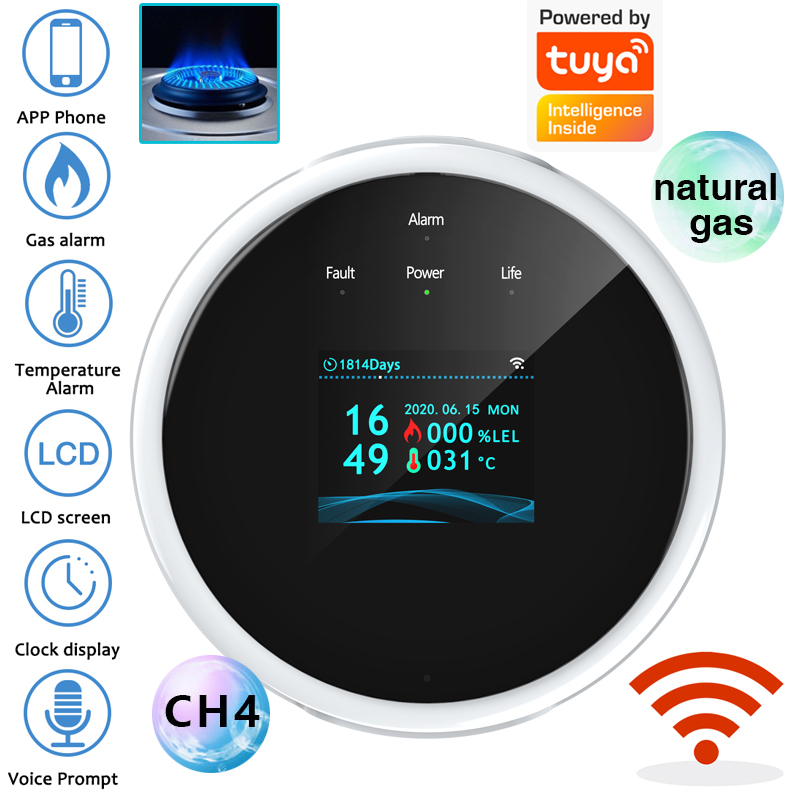 2.4G WiFi Gas Alarm Sensor Com - Smart Home Automation System 评论和价格