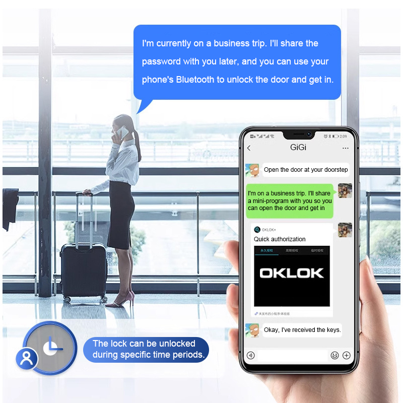 Intelligent Padlock Hang Desig - Smart Home Security 评论和价格