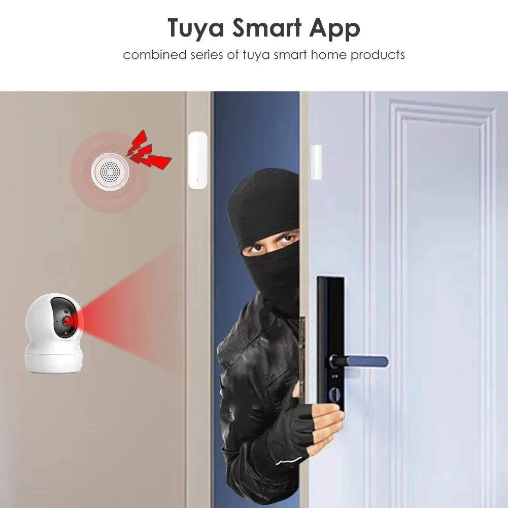Tuya Zigbee/WiFi Magnetic Door - Smart Home Gateway 评论和价格