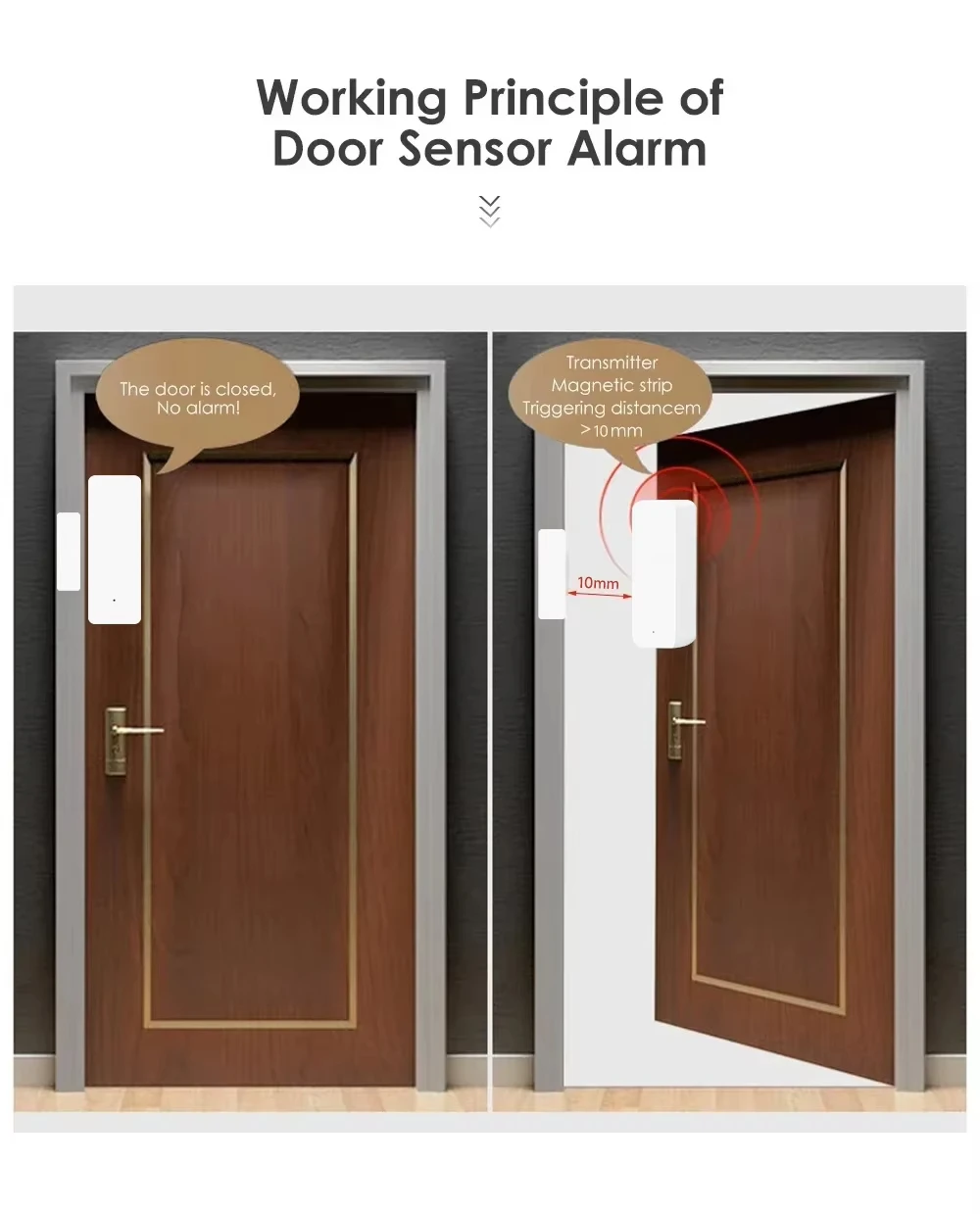 Tuya Zigbee/WiFi Magnetic Door - Smart Home Gateway 评论和价格