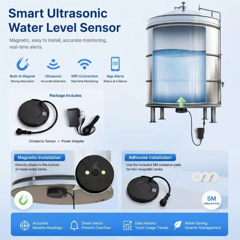 LPG2412-ESP Wifi Smart Water L - Wifi Water Sensor 评论和价格