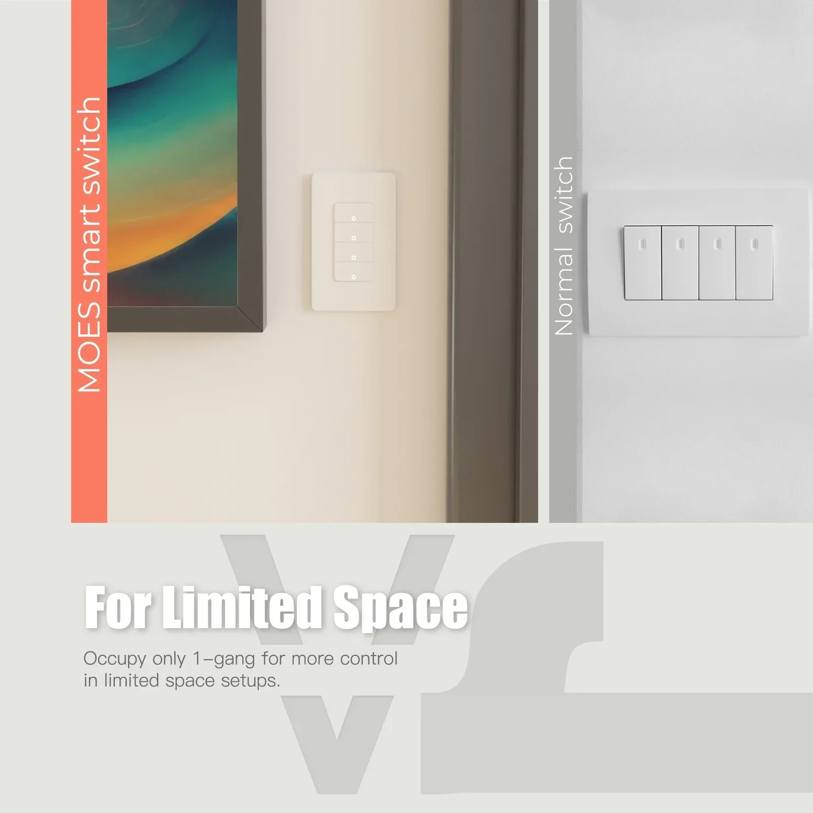 MOES Tuya ZigBee US Smart Ligh - Smart Home Lighting Control 评论和价格