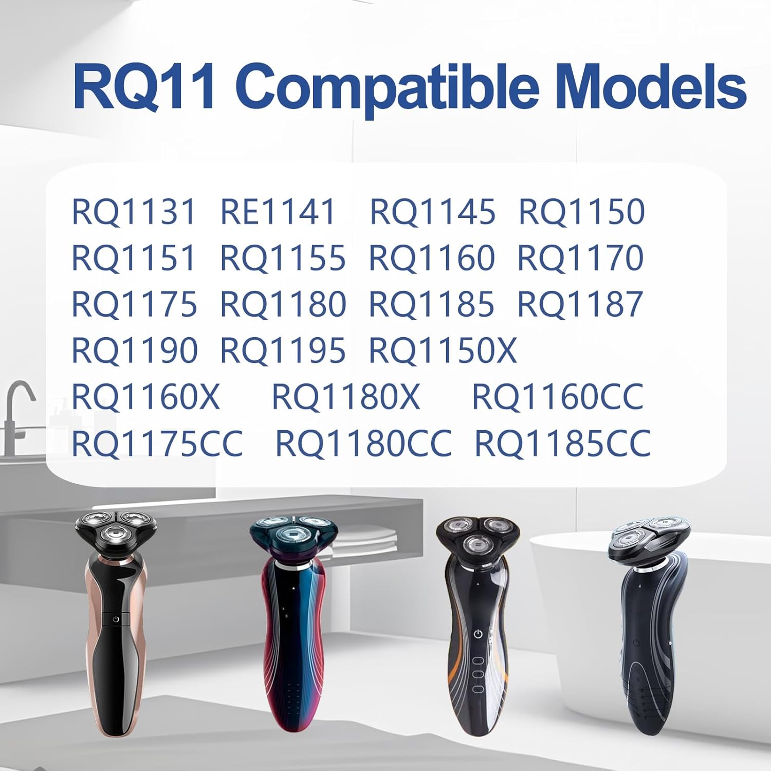 RQ11 Replacement Head for Phil - Smart Home Philips 评论和价格