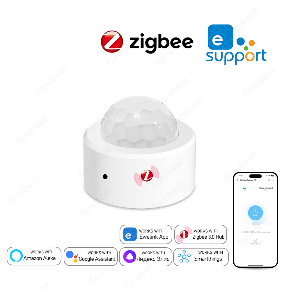 Zigbee 3.0 Human Motion Sensor - Smart Home Security 评论和价格