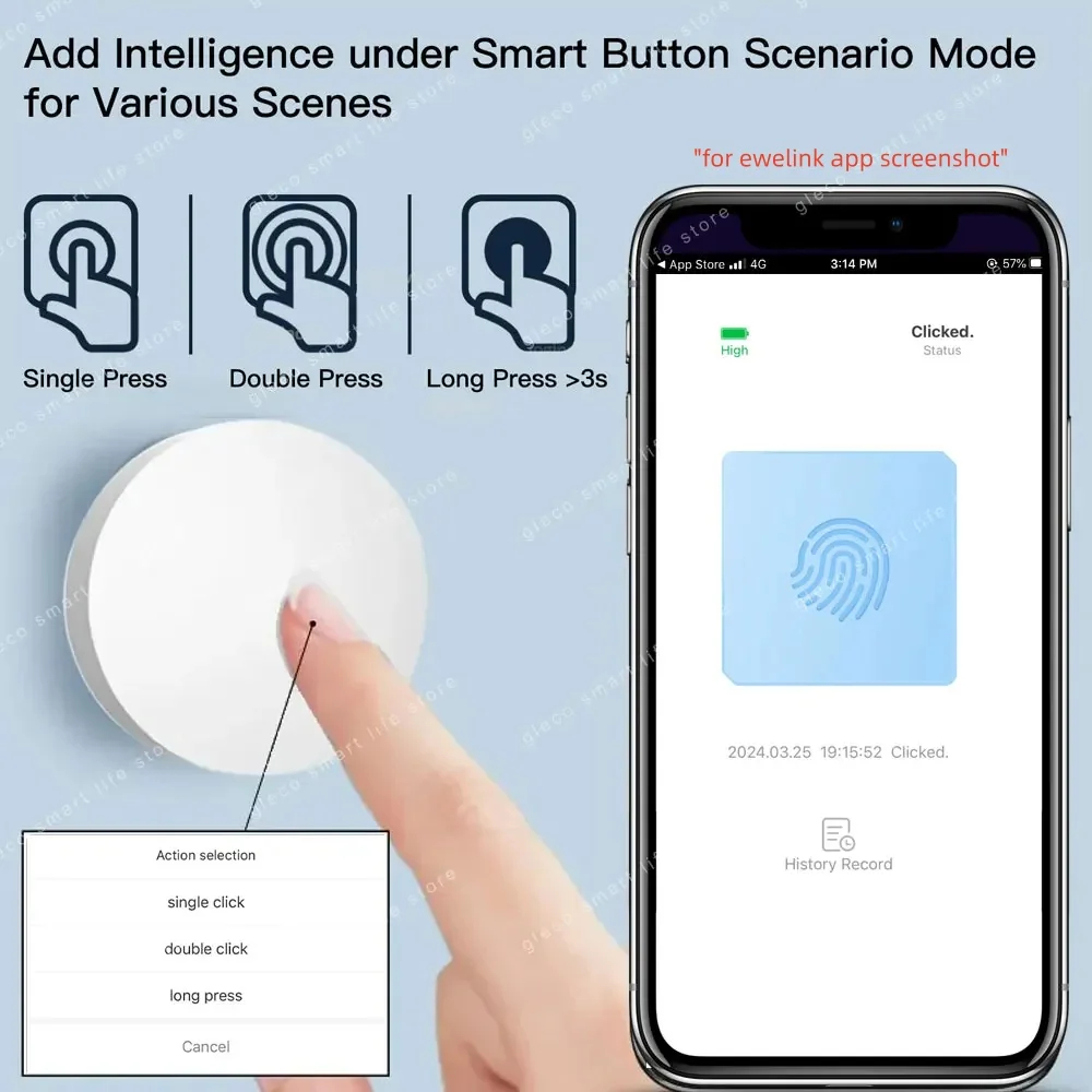Zigbee Scene Button Push Switc - Smart Home Keyestudio 评论和价格