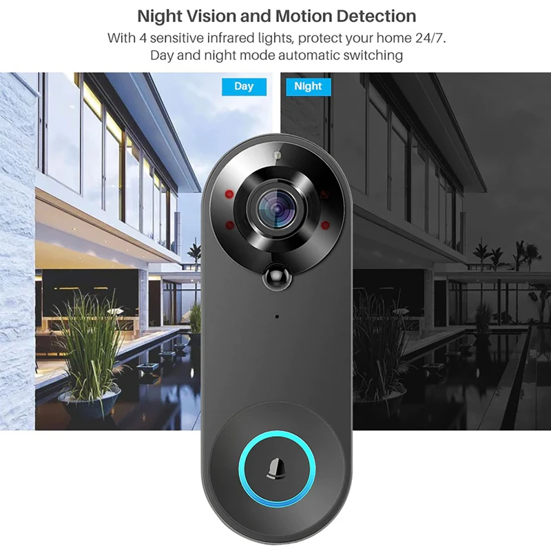Tuya Video Doorbell Camera 108 - Smart Home Video Doorphone Ezviz 评论和价格