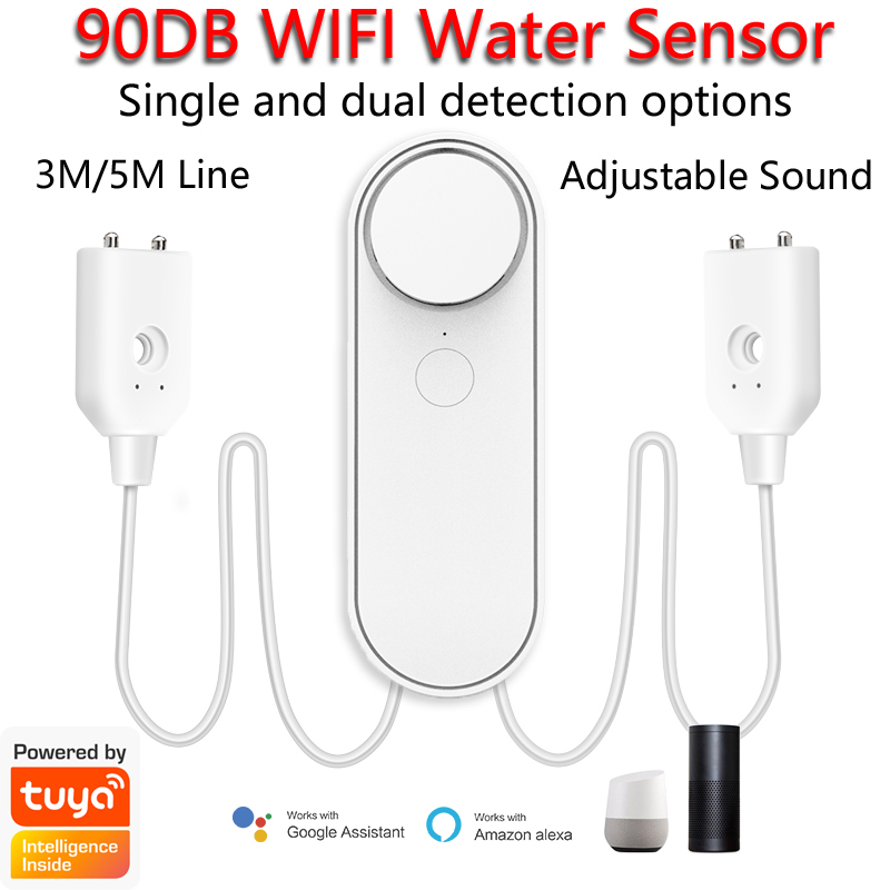 3M/5M WiFi Water Leak Detector - Wifi Water Sensor 评论和价格