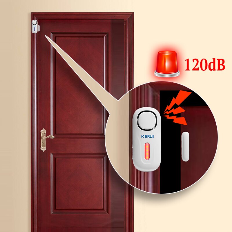 KERUI 120DB Wireless Door/Wind - Smart Home Automation System 评论和价格