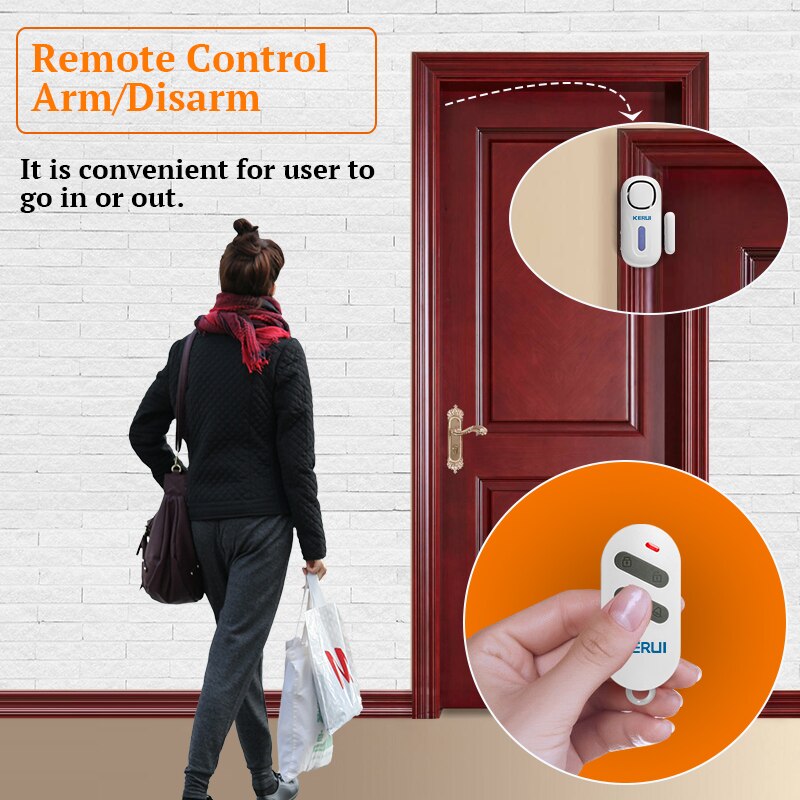 KERUI 120DB Wireless Door/Wind - Smart Home Automation System 评论和价格