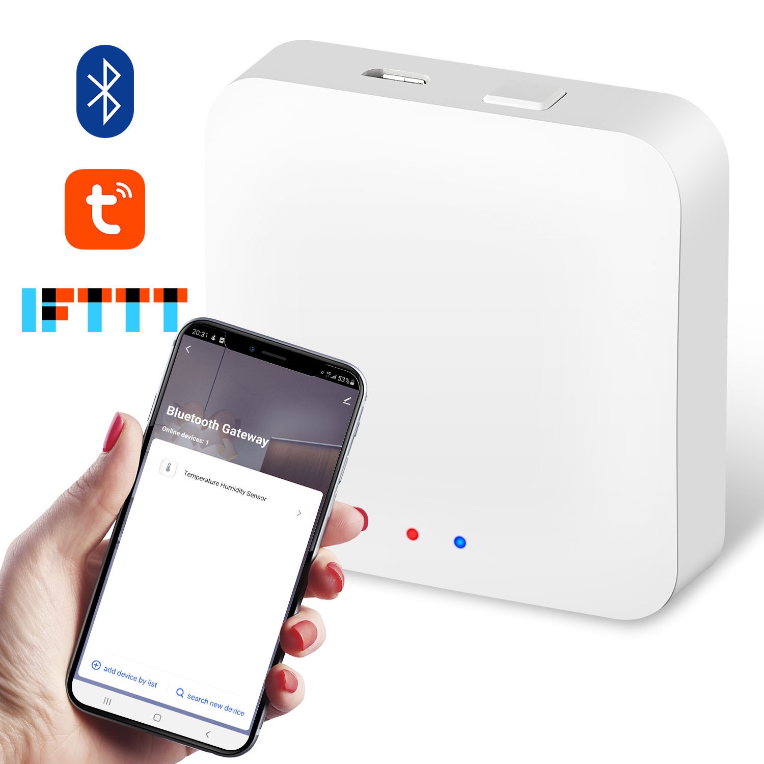 Tuya ZigBee Multi-mode Gateway - Smart Home Wifi Hub 评论和价格