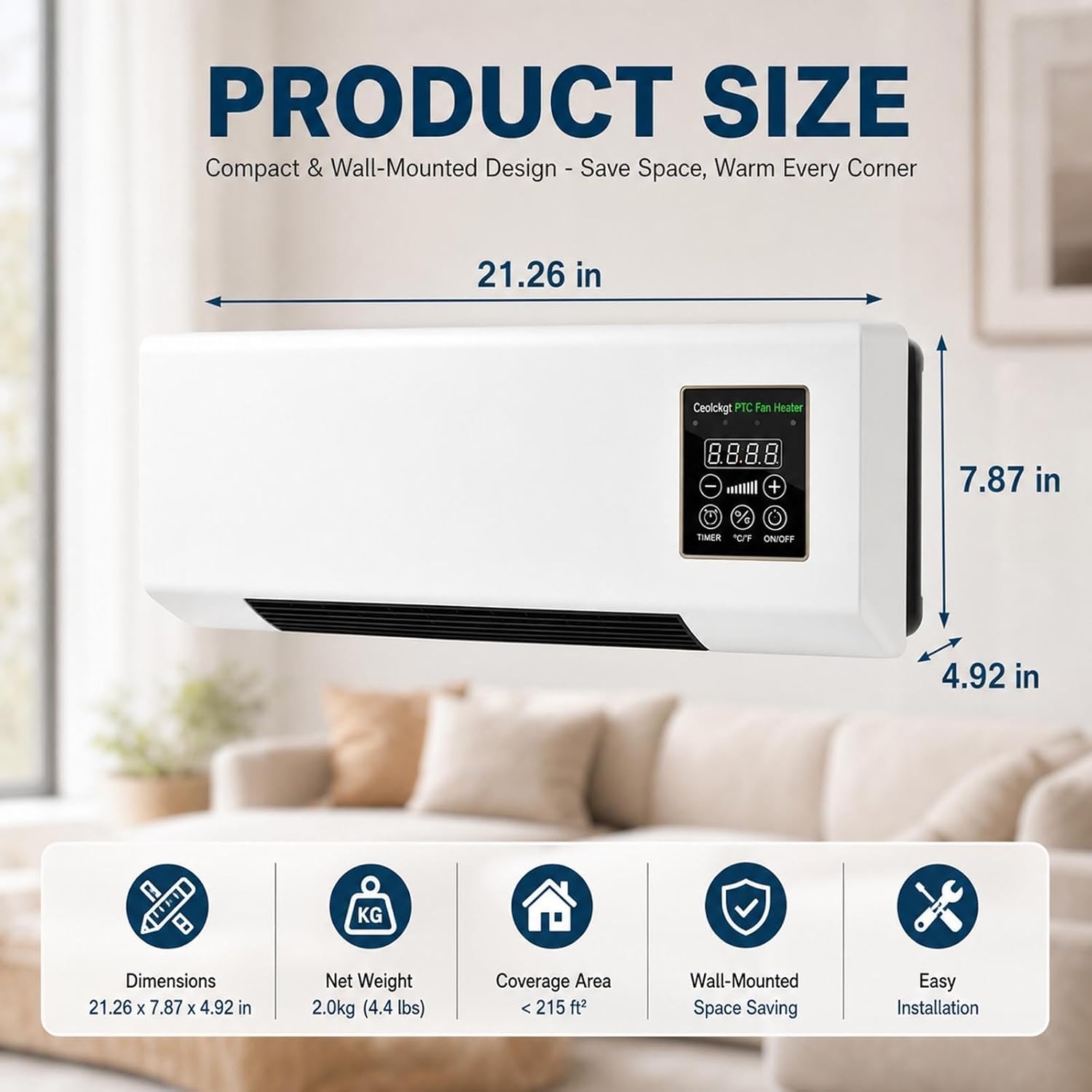Quiet Wall Mounted Air Conditi - Smart Bathroom Fan 评论和价格