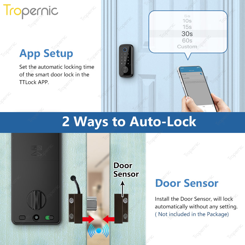 Tuya Zigbee Door Deadbolt Lock - Smart Home Gateway 评论和价格