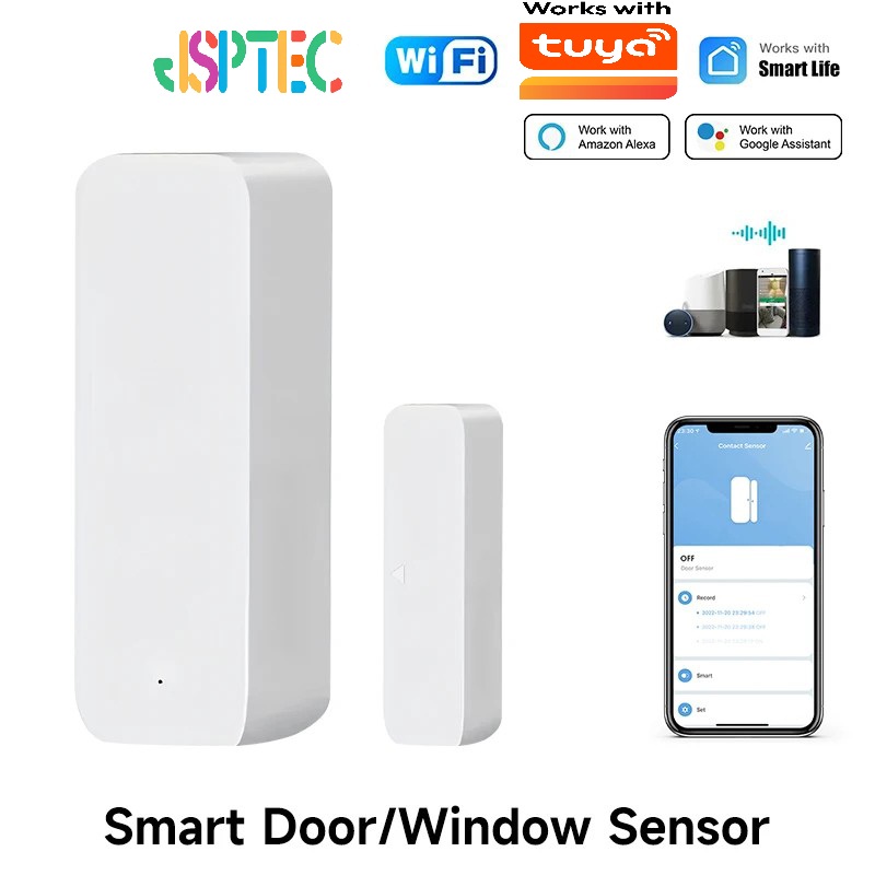 Tuya WiFi Smart Door Sensor Do - Smart Home Automation System 评论和价格