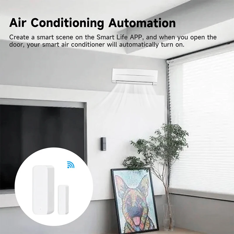 Tuya WiFi Smart Door Sensor Do - Smart Home Automation System 评论和价格