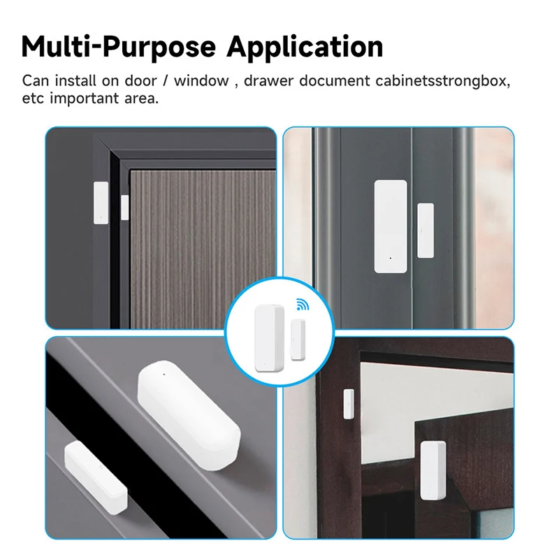 Tuya WiFi Smart Door Sensor Do - Smart Home Automation System 评论和价格