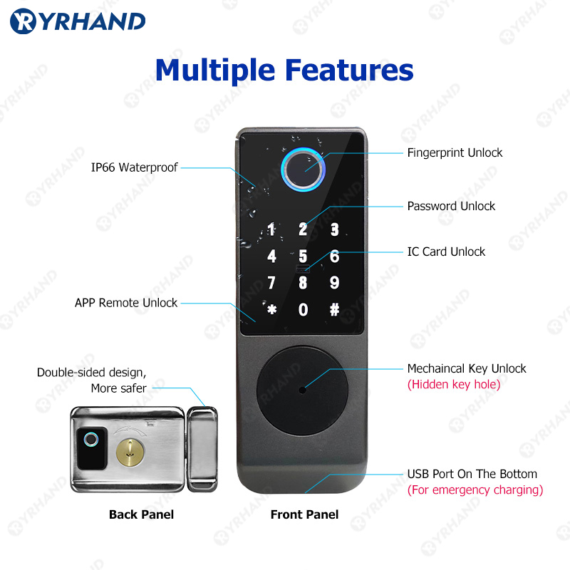Tuya Smart lock Waterproof Wif - Smart Home Keyestudio 评论和价格