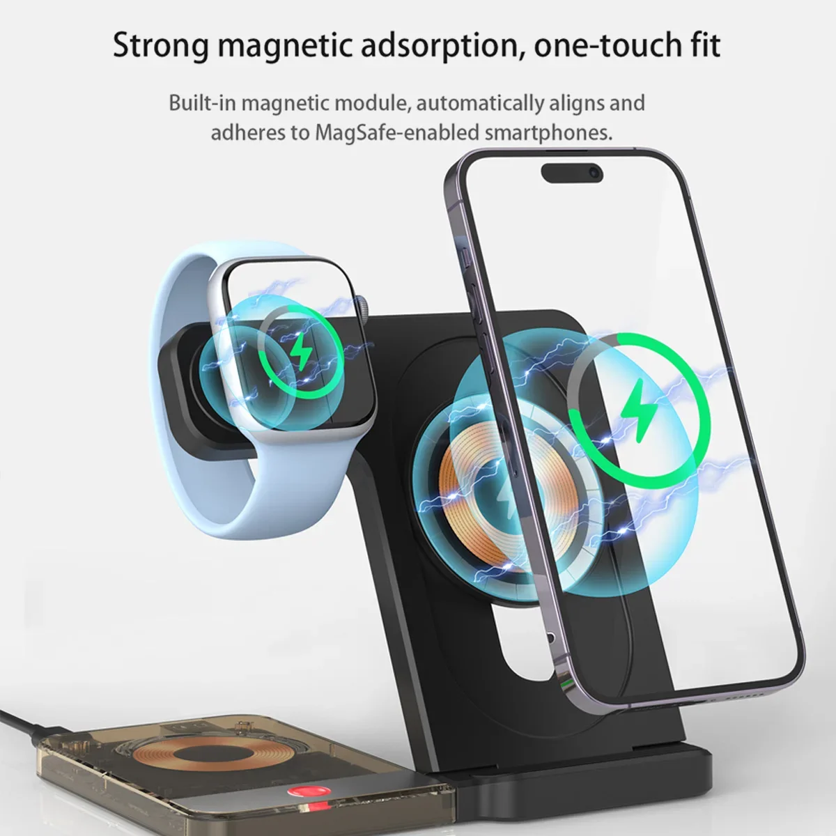 15W MagSafe Compatible Wireles - Smart Home Security 评论和价格