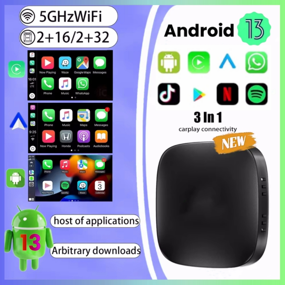 Android 13 CarPlay TV Box Wire - Smart Home Tv 评论和价格