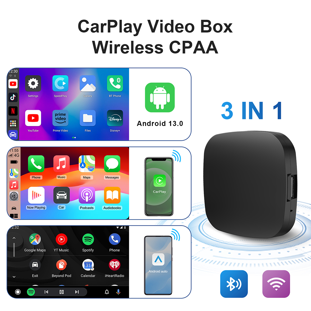 Android 13 CarPlay TV Box Wire - Smart Home Tv 评论和价格