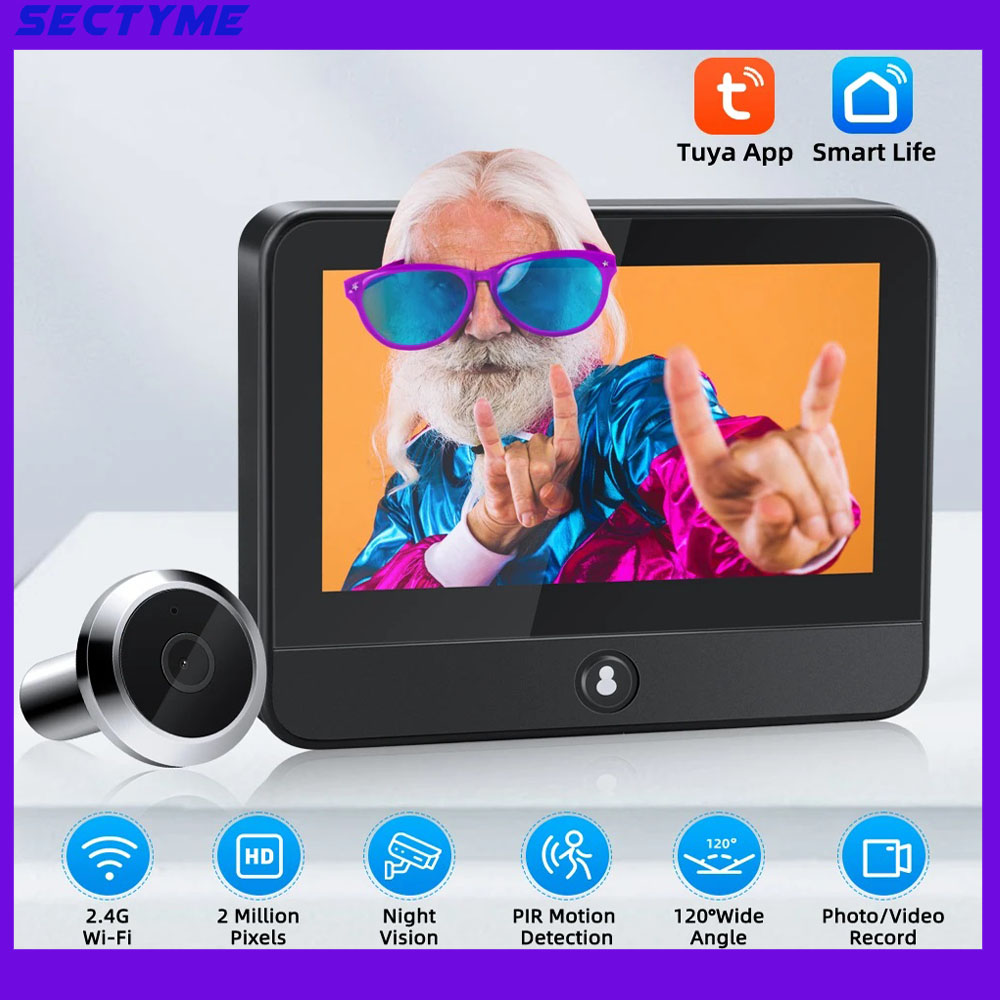 4.3 Inch Tuya Smart Home WiFi  - Smart Home Video Doorphone Ezviz 评论和价格